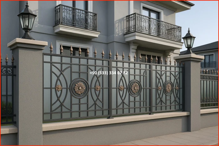 BAHÇE KORKULUKLARI-KORKULUK MODELLERİ-FERFORJE BAHÇE KORKULUĞU met8305