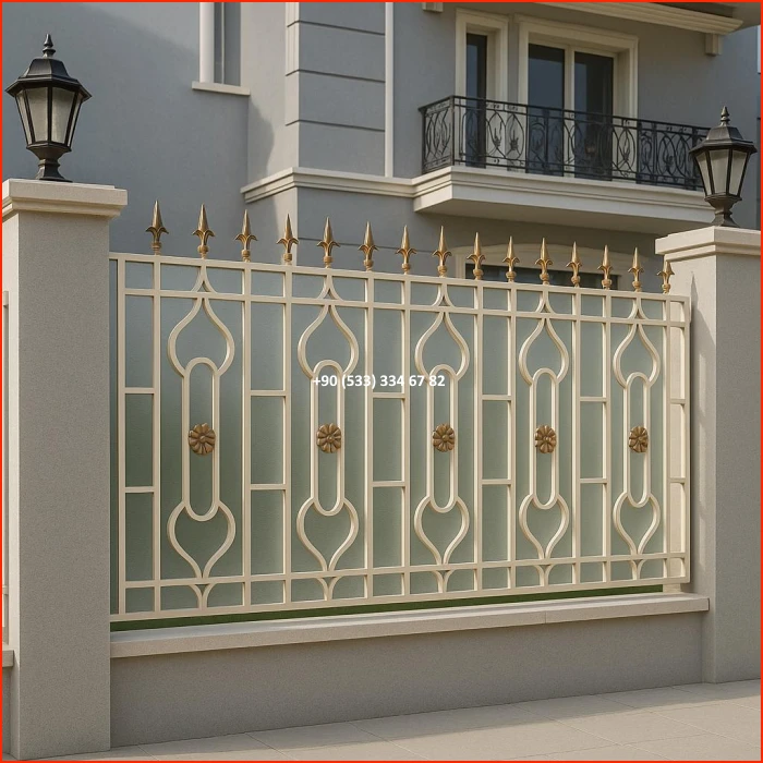 BAHÇE KORKULUKLARI-KORKULUK MODELLERİ-FERFORJE BAHÇE KORKULUĞU met8306