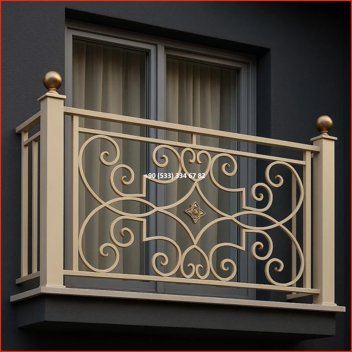 BALKON KORKULUĞU/BALKON KORKULUK MODELLERİ met8285