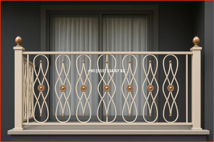 BALKON KORKULUĞU/BALKON KORKULUK MODELLERİ met8287