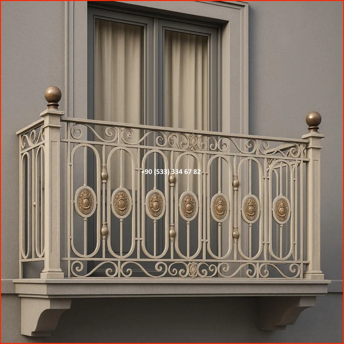 BALKON KORKULUĞU/BALKON KORKULUK MODELLERİ met8382