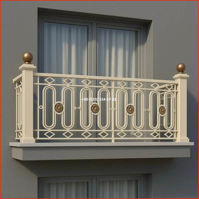 BALKON KORKULUĞU/BALKON KORKULUK MODELLERİ met8384