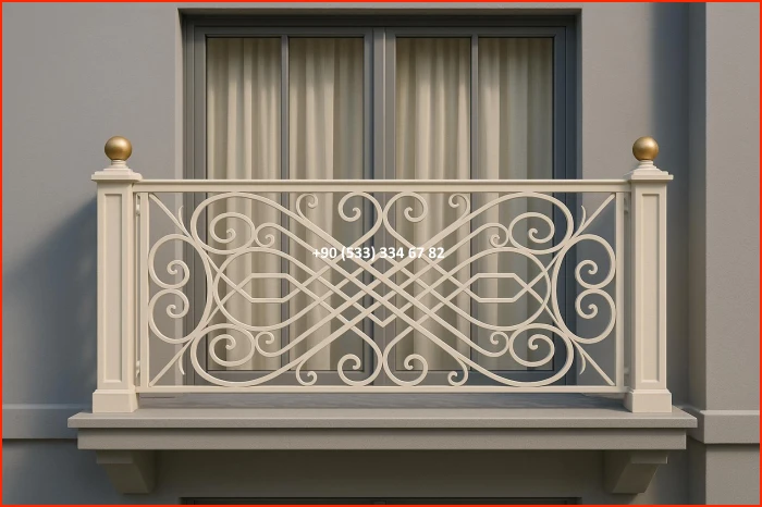 BALKON KORKULUĞU/BALKON KORKULUK MODELLERİ met8385