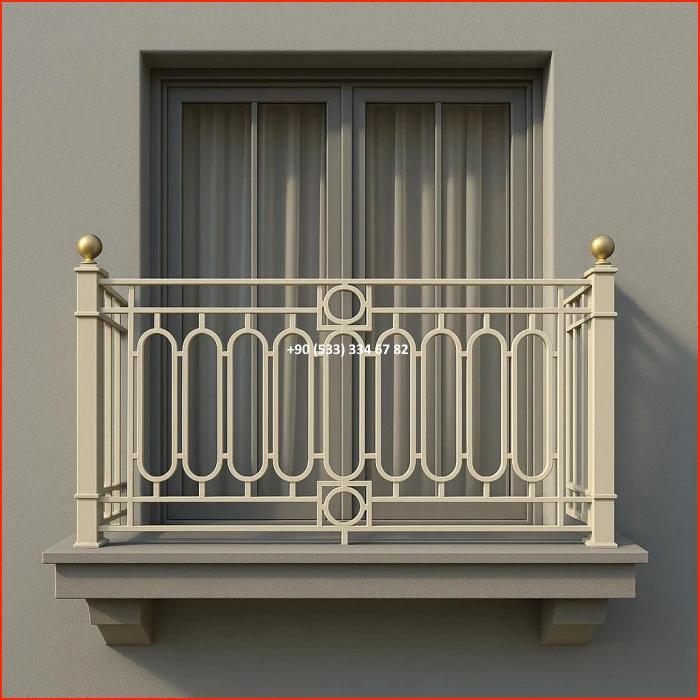 BALKON KORKULUĞU/BALKON KORKULUK MODELLERİ met8387