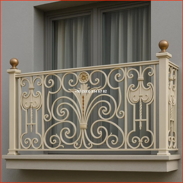 BALKON KORKULUĞU/BALKON KORKULUK MODELLERİ met8388