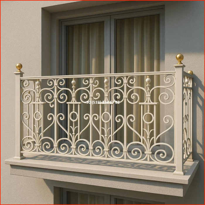 BALKON KORKULUĞU/BALKON KORKULUK MODELLERİ met8389