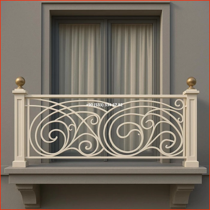 BALKON KORKULUĞU/BALKON KORKULUK MODELLERİ met8390