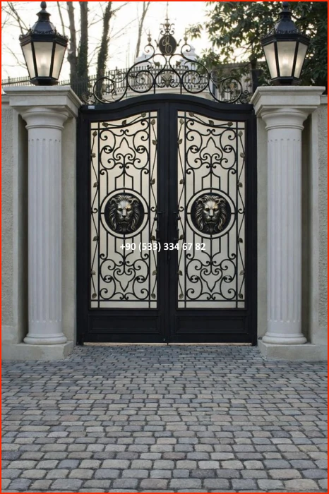 VİLLA KAPILARI-FERFORJE VİLLA KAPILAR-VİLLA GİRİŞ KAPILAR-BAHÇE KAPILARI-FERFORJE KAPILAR met8800