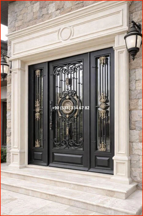 VİLLA KAPILARI-FERFORJE VİLLA KAPILAR-VİLLA GİRİŞ KAPILAR-BAHÇE KAPILARI-FERFORJE KAPILAR met8448