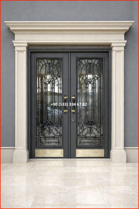 VİLLA KAPILARI-FERFORJE VİLLA KAPILAR-VİLLA GİRİŞ KAPILAR-BAHÇE KAPILARI-FERFORJE KAPILAR met8463