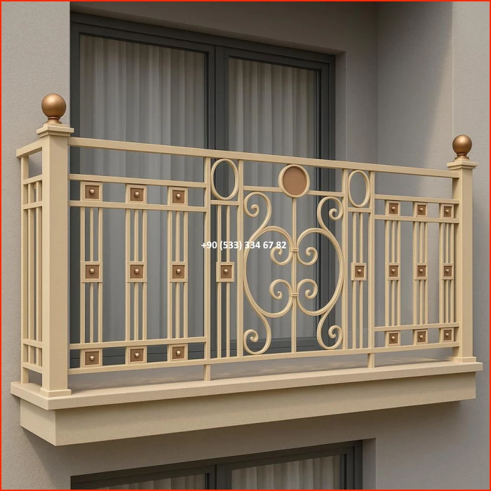 BALKON KORKULUĞU/BALKON KORKULUK MODELLERİ met8294