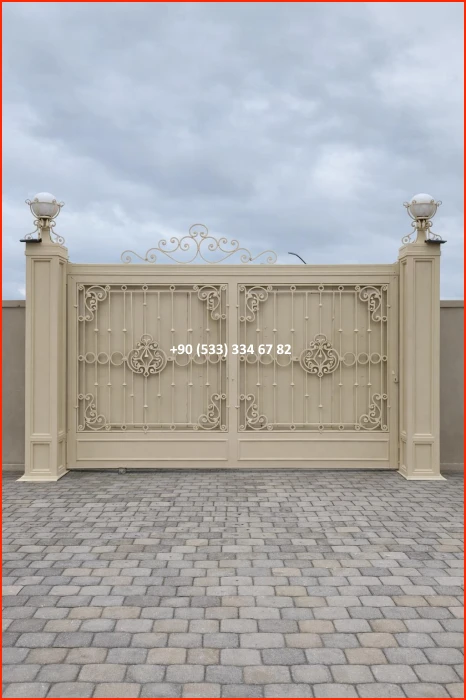VİLLA KAPILARI-FERFORJE VİLLA KAPILAR-VİLLA GİRİŞ KAPILAR-BAHÇE KAPILARI-FERFORJE KAPILAR met8816