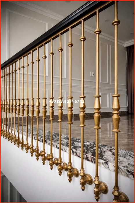 MERDİVEN KORKULUKLARI- MERDİVEN KORKULUK TASARIMI- FERFORJE MERDİVEN KORKULUK MODELLERİ met8398