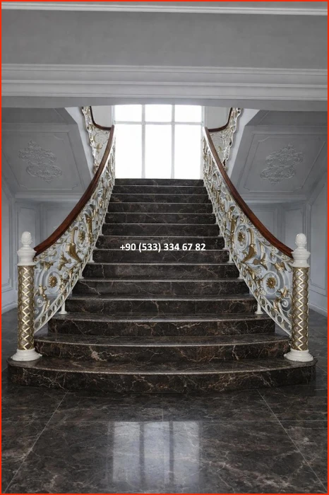 MERDİVEN KORKULUKLARI- MERDİVEN KORKULUK TASARIMI- FERFORJE MERDİVEN KORKULUK MODELLERİ met8501