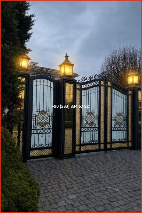 VİLLA KAPILARI-FERFORJE VİLLA KAPILAR-VİLLA GİRİŞ KAPILAR-BAHÇE KAPILARI-FERFORJE KAPILAR met8415