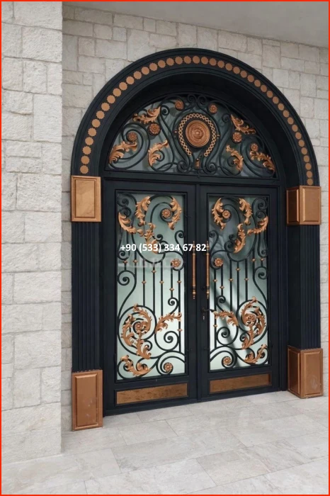 VİLLA KAPILARI-FERFORJE VİLLA KAPILAR-VİLLA GİRİŞ KAPILAR-BAHÇE KAPILARI-FERFORJE KAPILAR met8416