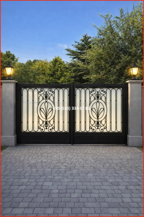 VİLLA KAPILARI-FERFORJE VİLLA KAPILAR-VİLLA GİRİŞ KAPILAR-BAHÇE KAPILARI-FERFORJE KAPILAR met8622