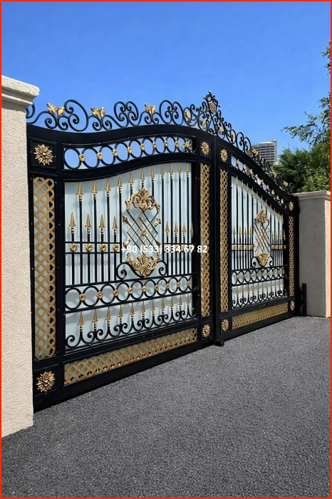 VİLLA KAPILARI-FERFORJE VİLLA KAPILAR-VİLLA GİRİŞ KAPILAR-BAHÇE KAPILARI-FERFORJE KAPILAR met8711