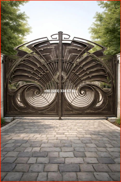 VİLLA KAPILARI-FERFORJE VİLLA KAPILAR-VİLLA GİRİŞ KAPILAR-BAHÇE KAPILARI-FERFORJE KAPILAR met8715
