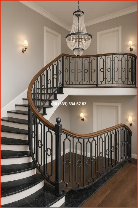 MERDİVEN KORKULUĞU/VİLLA MERDİVEN KORKULUĞU/İÇ MERDİVEN KORKULUKLARI met8345