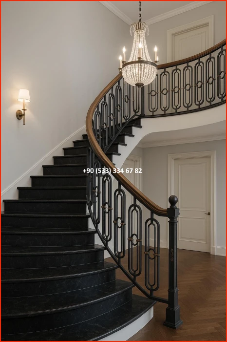 MERDİVEN KORKULUĞU/VİLLA MERDİVEN KORKULUĞU/İÇ MERDİVEN KORKULUKLARI met8346