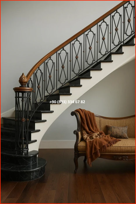 MERDİVEN KORKULUĞU/VİLLA MERDİVEN KORKULUĞU/İÇ MERDİVEN KORKULUKLARI met8351