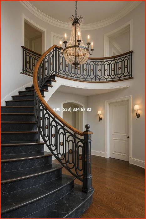 MERDİVEN KORKULUĞU/VİLLA MERDİVEN KORKULUĞU/İÇ MERDİVEN KORKULUKLARI met8354