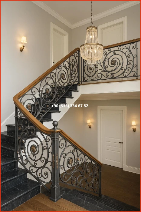 MERDİVEN KORKULUĞU/VİLLA MERDİVEN KORKULUĞU/İÇ MERDİVEN KORKULUKLARI met8357