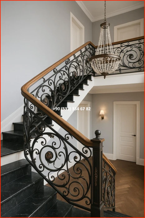 MERDİVEN KORKULUĞU/VİLLA MERDİVEN KORKULUĞU/İÇ MERDİVEN KORKULUKLARI met8358
