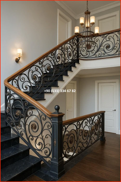 MERDİVEN KORKULUĞU/VİLLA MERDİVEN KORKULUĞU/İÇ MERDİVEN KORKULUKLARI met8359