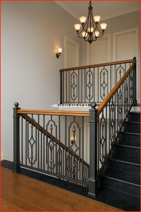 MERDİVEN KORKULUĞU/VİLLA MERDİVEN KORKULUĞU/İÇ MERDİVEN KORKULUKLARI met8361